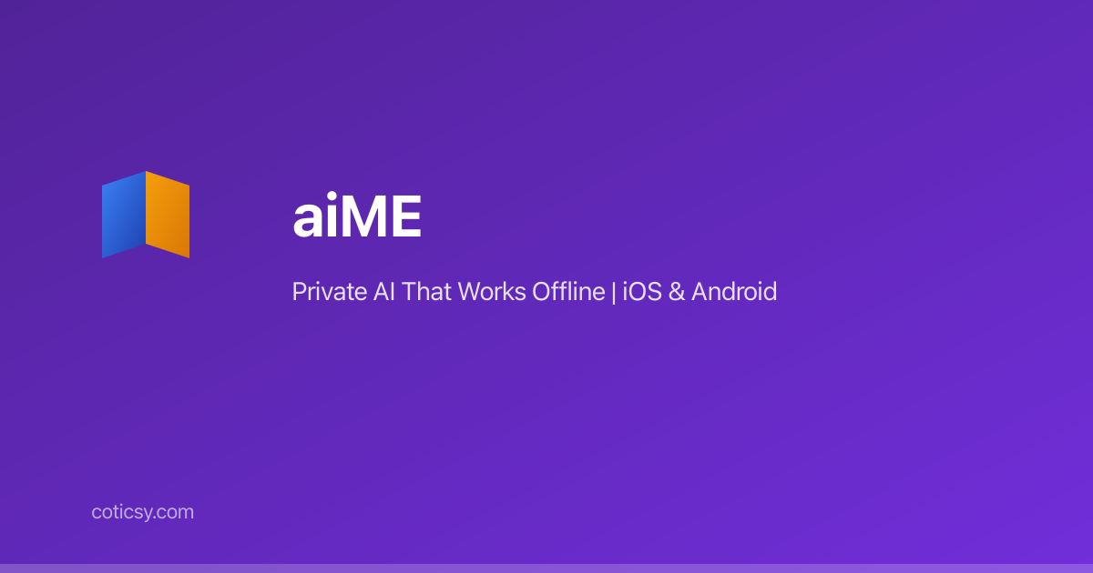 aiME Private AI screenshot 1